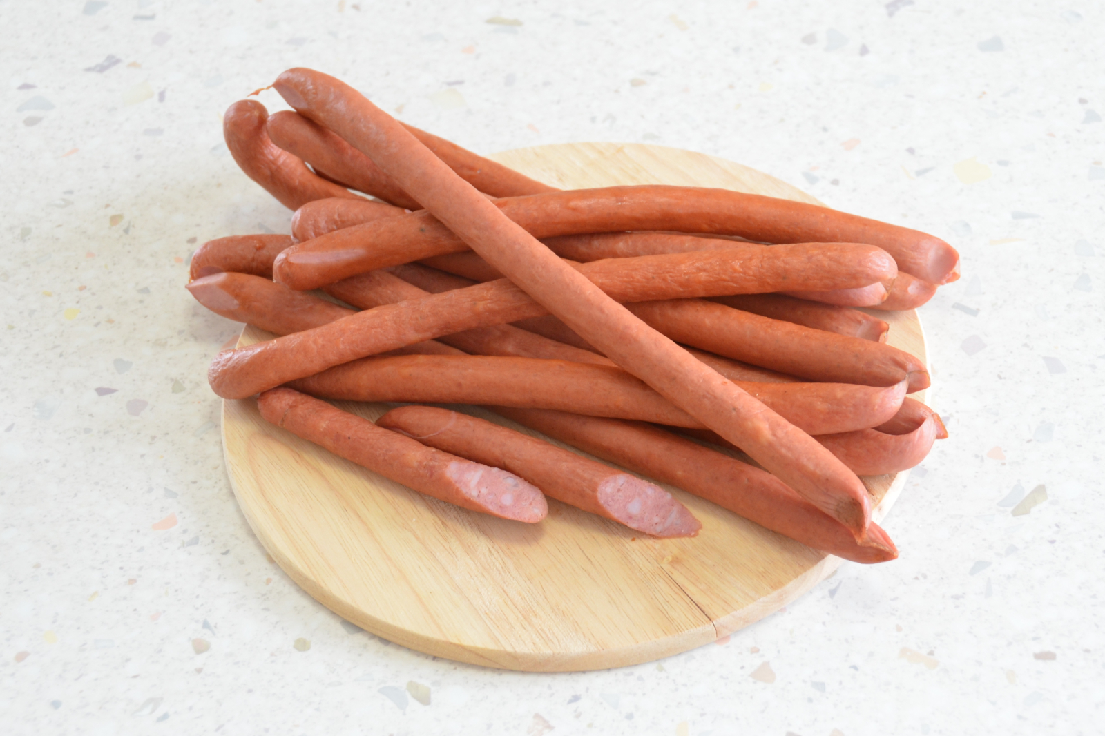 Колбаски «Спагетти»