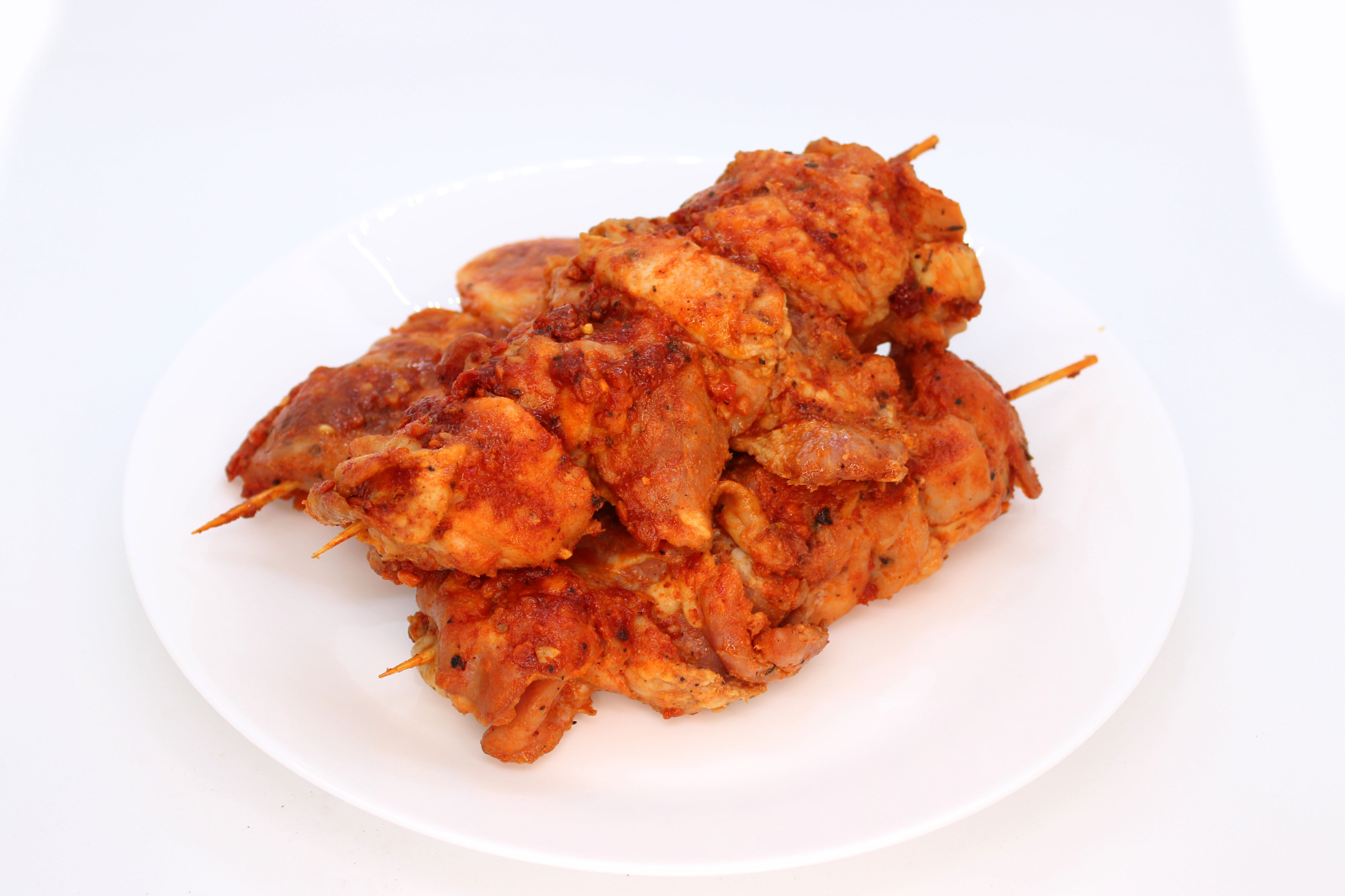 Шашлык из мяса птицы копчёно-запеченный