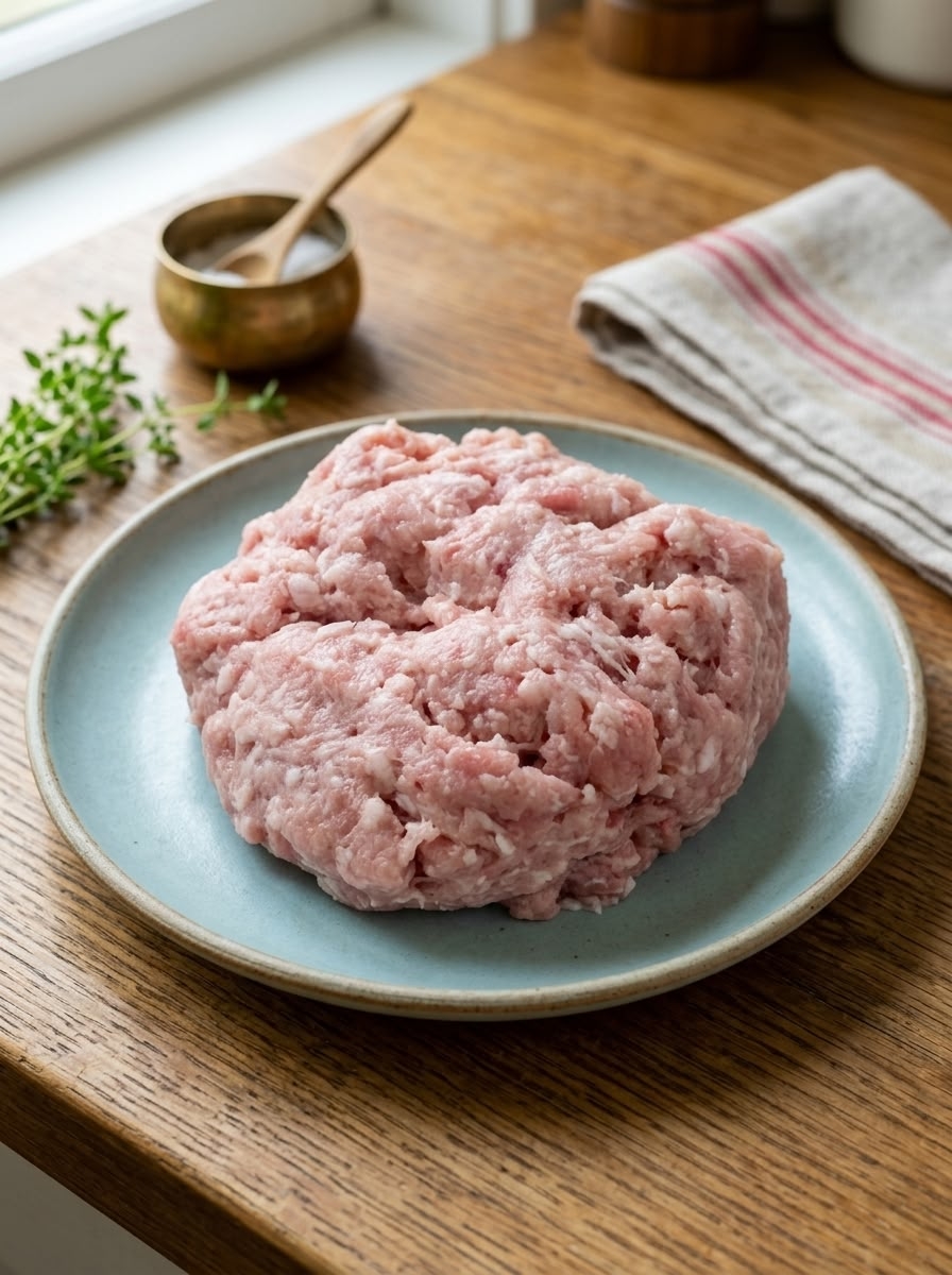 Фарш из свинины с мясом птицы