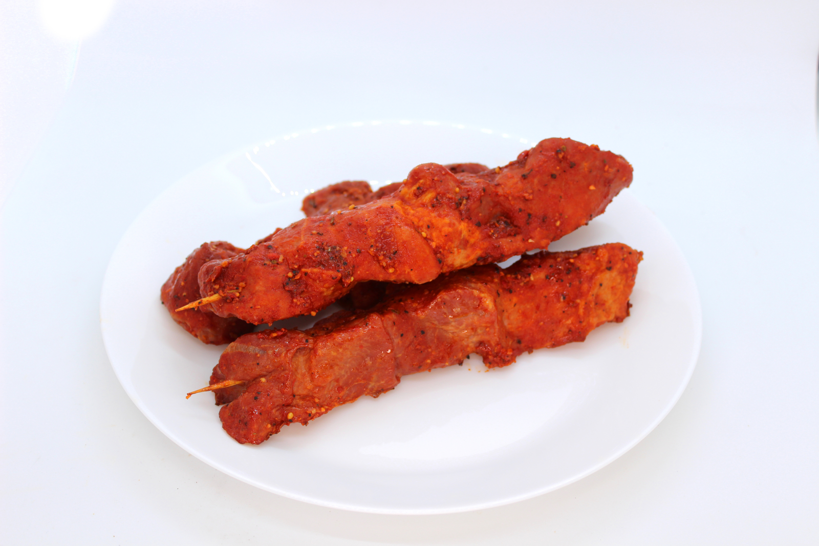 Шашлык из свинины копчено-вареный